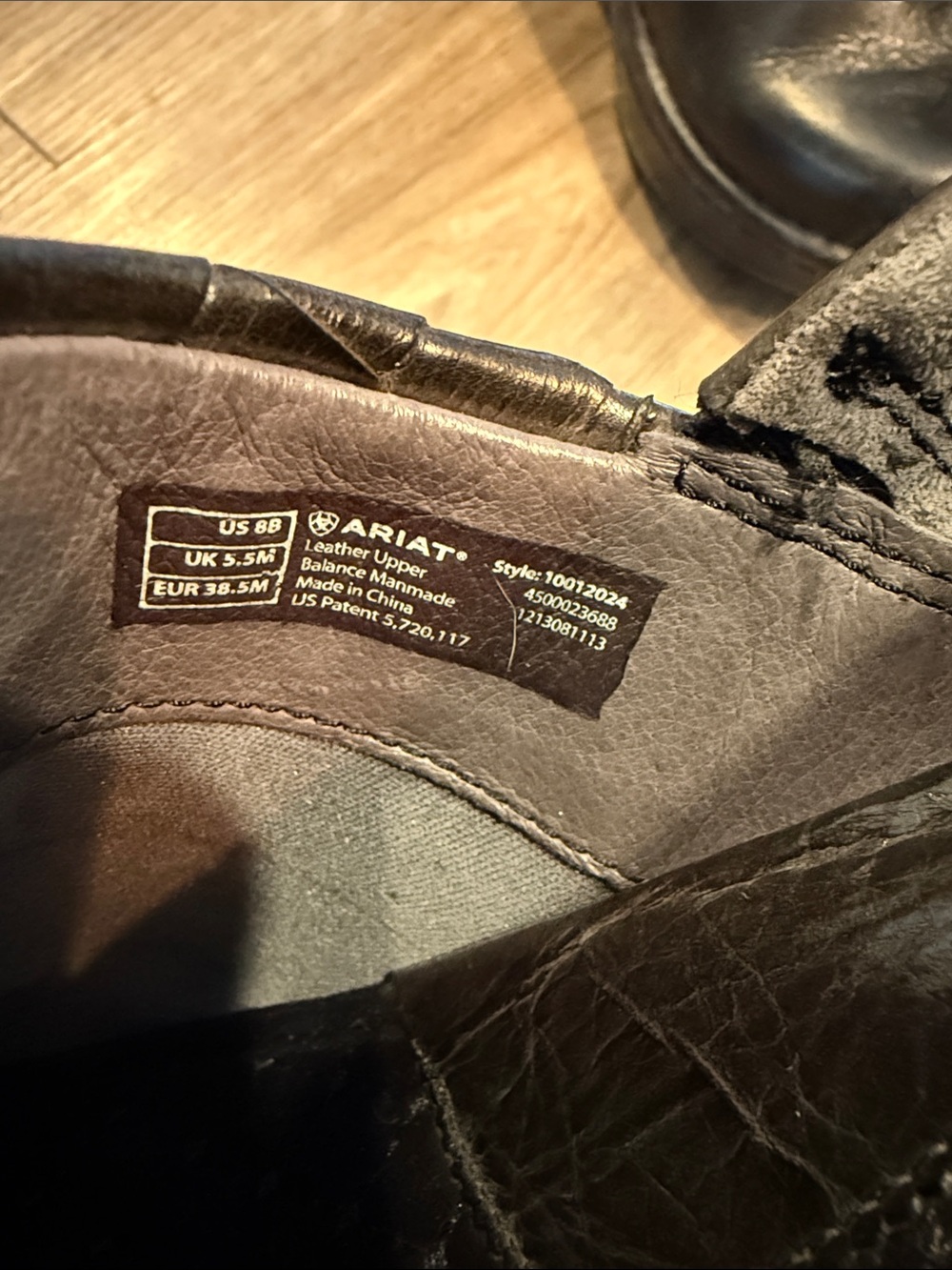 ARIAT Briar Black Leather Clogs Size 8 - Picture 9 of 9